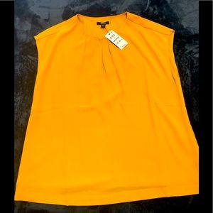 Alfani yellow gold short sleeve